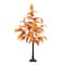 4ft. Pre-Lit Autumn Maple Artificial Fall Tree with 180 Warm White LED Lights